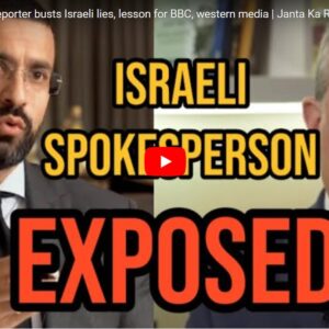 Brave Norwegian Reporter Busts Israeli LIES